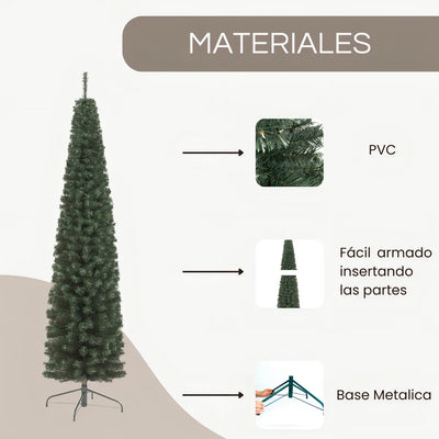 Árbol De Navidad Navilandia - Pino Vela 180cm Color Verde