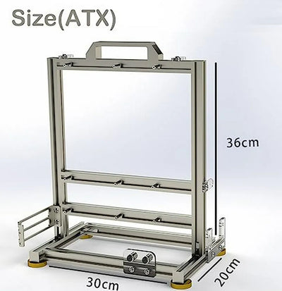 Chasis De Pc Open Air Para Pruebas Atx-itx-umatx Con Soporte