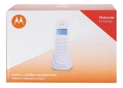 Teléfono Motorola Inalámbrico M700W inalámbrico - color blanco