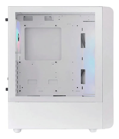 Caja Atx Thermaltake S200 Argb (blanco) + Fuente 650w Bronce Color Blanco
