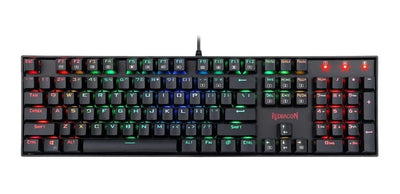 Combo Gamer Redragon K551rgb, Teclado Mecánico + Mouse M607 Negro Negro