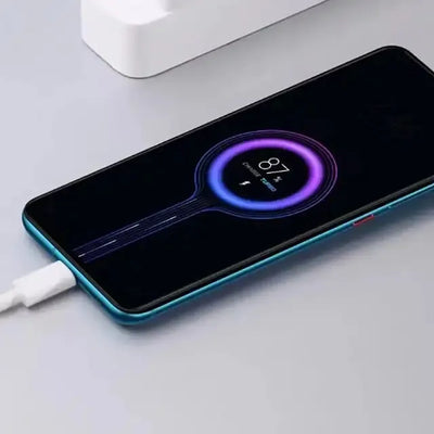 Cargador Celular Rápido 33w Compatible Xiaomi Genérico Usb C Blanco