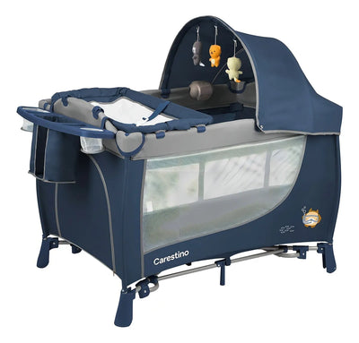 Carestino Cuna Corral Marsella Color Azul marino