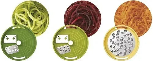 Picador Cortador Espiral Frutas Verduras Cuchillas 3 En 1