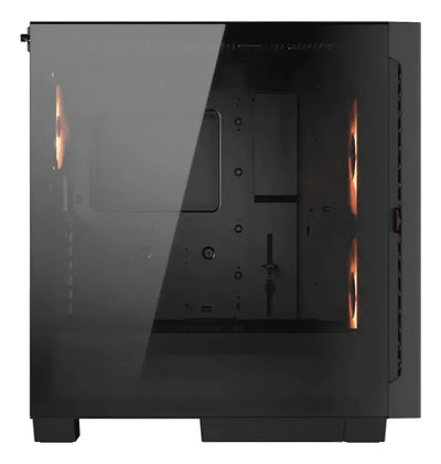 Funda Cougar Air Face Eco Rgb Mid Tower 7 Fans Gamer, color negro