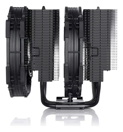 Disipador Para Cpu Noctua Nh-d15 Chromax.black, Intel Y Amd Led Negro
