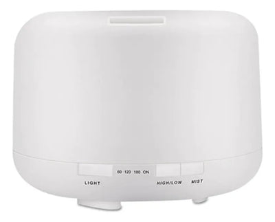 Difusor De Aromas De 300ml Luces Y Control, Incluye Esencia - Blanco