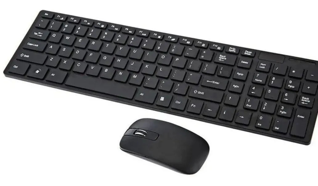 Combo Teclado Y Mouse Inalambrico K06 Teclado Negro