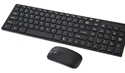 Combo Teclado Y Mouse Inalambrico K06 Teclado Negro