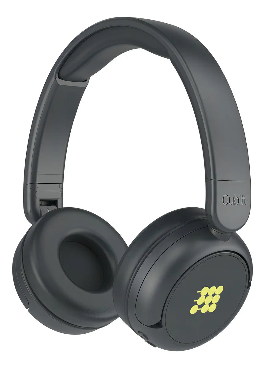 Audifonos Para Niño Cubitt Headphones Jr. Color Obsidian Black