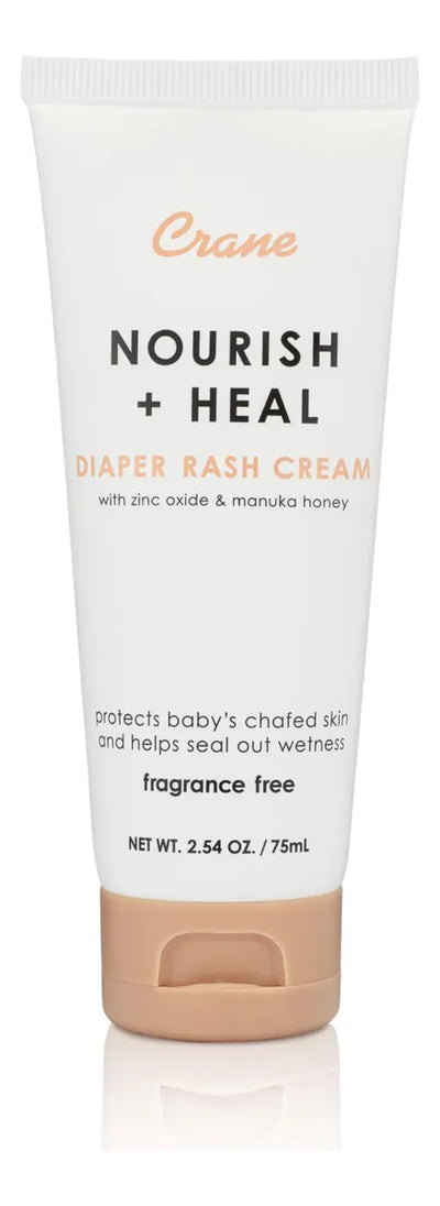 Crane Baby Crema Para Panales, Nutrir, Curar Y Proteger, 2.5