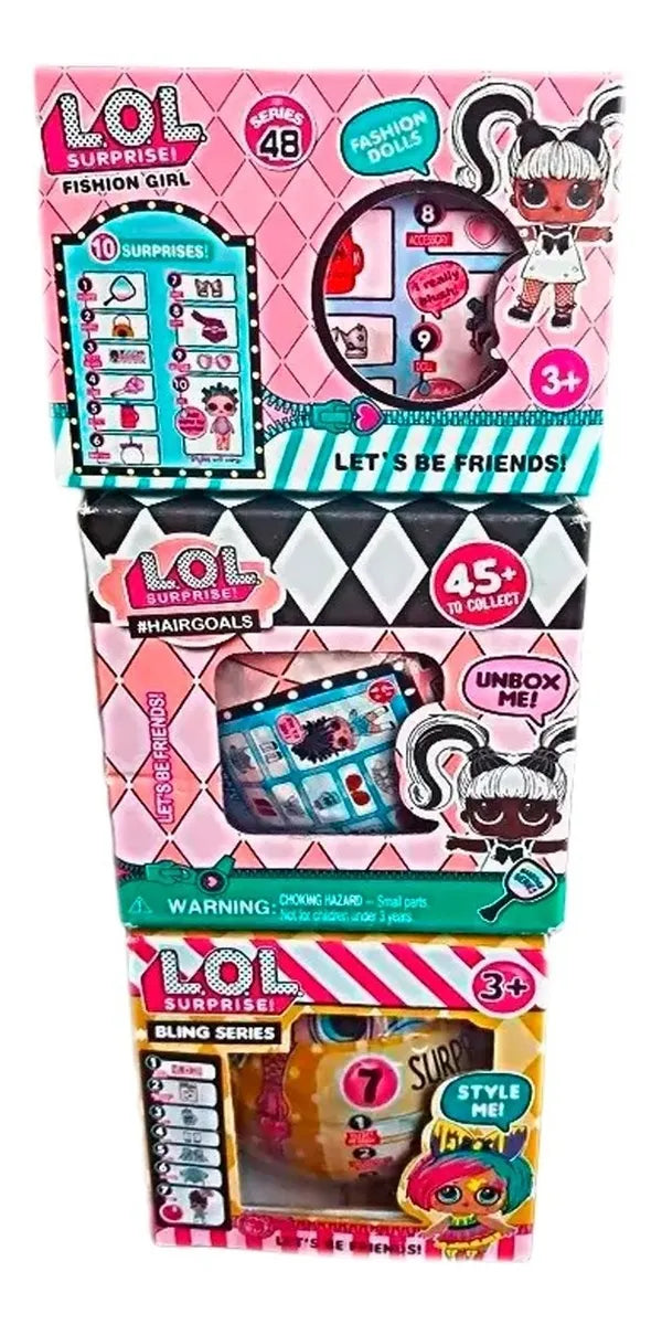 Muñecas Lol Surprise Varios Modelos Sorpresas Niñas Regalo