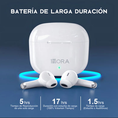 Audífonos In-ear Inalámbricos 1hora Aut203