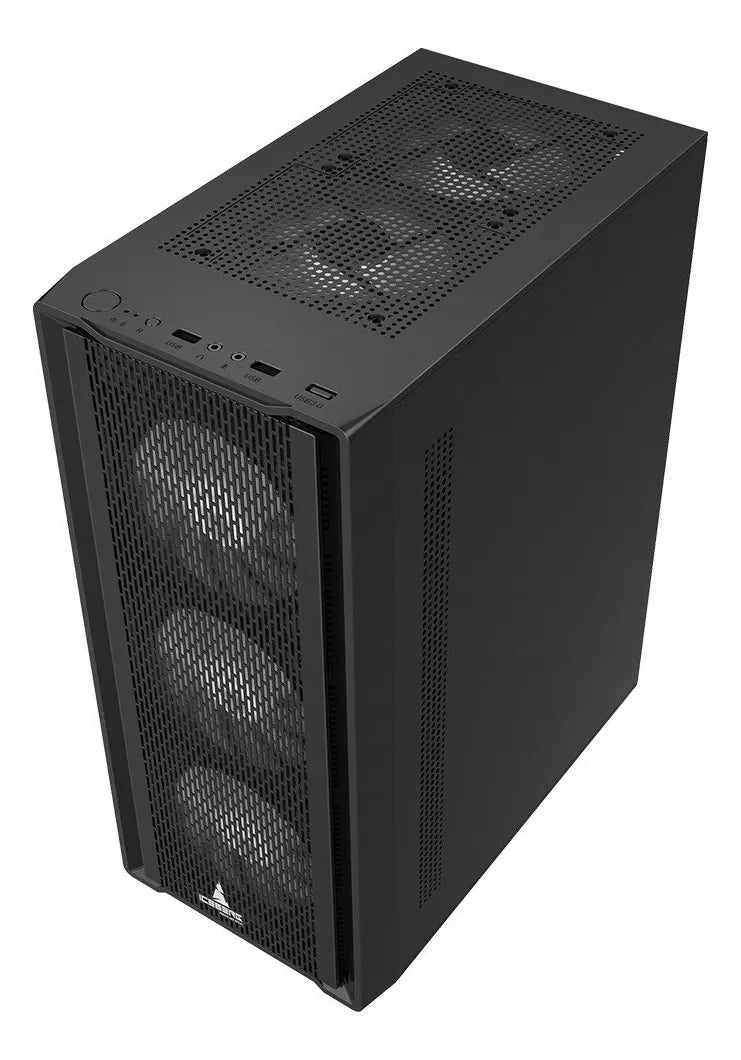 Chasis Gamer Iceberg Flow C Dark Edition X6 Fans Negros Negro