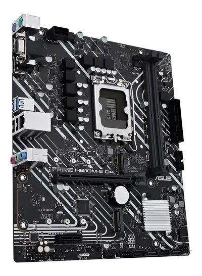 Motherboard Asus Prime H610m-e D4 Intel S1700 Ddr4 Acuario Color Negro