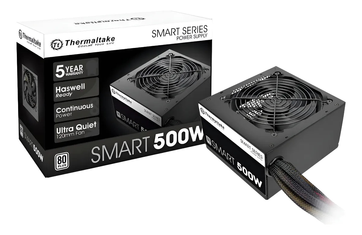 Fuente De Poder Para Pc Thermaltake Technology Smart Series Negro