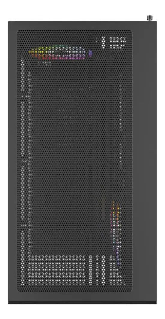 Funda para ordenador de sobremesa Montech Gamer Xr (b), color negro