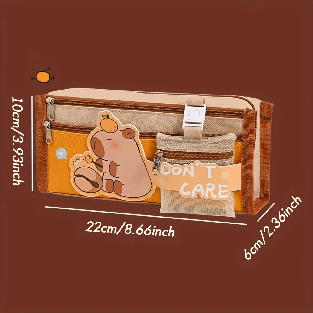 Kit Escolar Oficina Chigüiro Papelería Capibara Regalo Cumpl