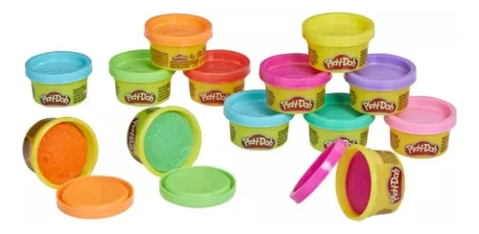 Play-Doh Pack de 42 Mini Latas de 28 g Masa para moldear no tóxica, regalos escolares y fiestas infantiles, para niños desde 2 años