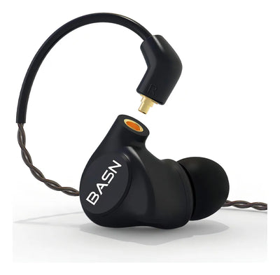 Basn Metalen - Auriculares Intrauditivos Para 4 Controlador. Color Mate Negro