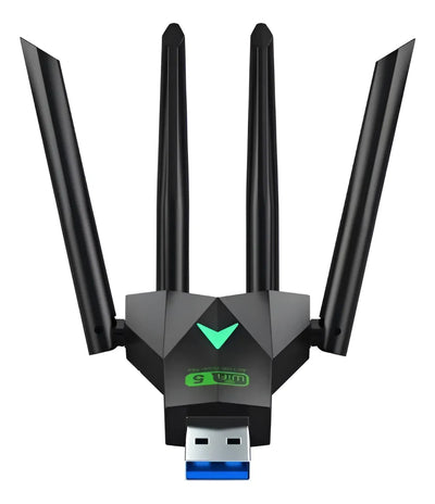 Adaptador Usb Wifi De 4 Antenas Para Pc / Ordenador