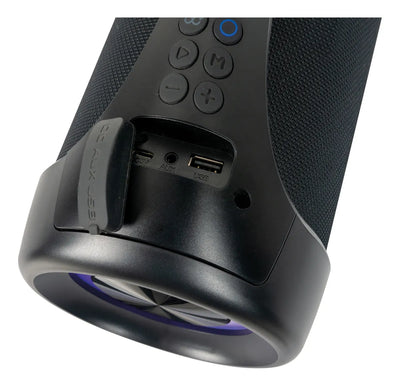 Parlante Portatil Challenger Bluetooth Usb 50w Sc50 Color Negro