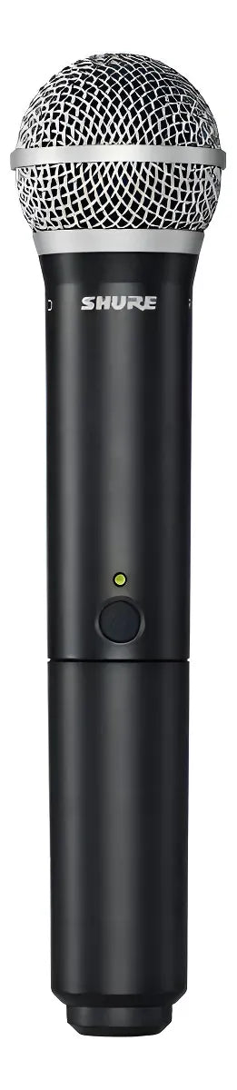 Micrófono Inalámbrico Mano Y Solapa Shure Blx1288/cvl Color Negro