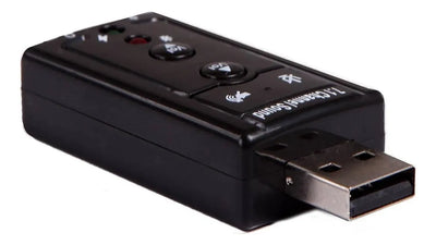 Tarjeta Sonido Usb Audio 7.1 Canales 3d Virtual (138)