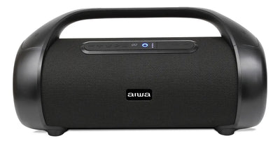 Bocina Portátil Aiwa Aws1000bt Negro Bluetooth 90W RMS Resistente al Agua con Luces LED