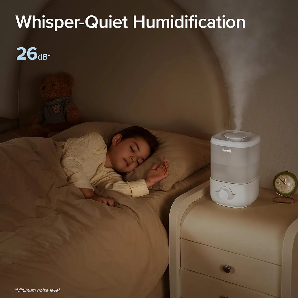 Humidificador Levoit Ultra Silencioso De 2.5l