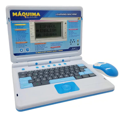 Computador Didáctico Bei Tian 246ES 66 Funciones Azul con Mouse Educativo
