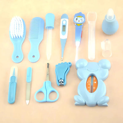 Kit Aseo Personal Bebe Peine Cortaúñas Lima Aspirador Nasal