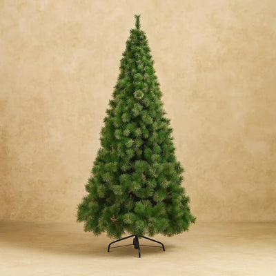 Árbol De Navidad Noruega 1.80m Para Adornos Estrellas Bolas Verde