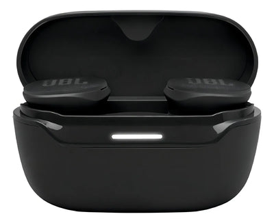 Auriculares deportivos Bluetooth Jbl Endurance Race 2, color negro