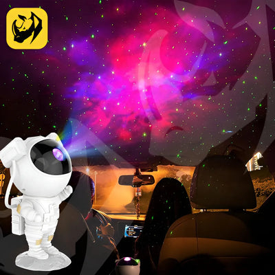 Proyector Lámpara Luz Led Galaxia Astronauta Ho442 Color De La Estructura Blanco