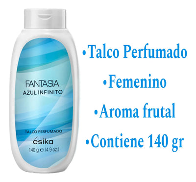 10 Talco Perfumado Fantasía