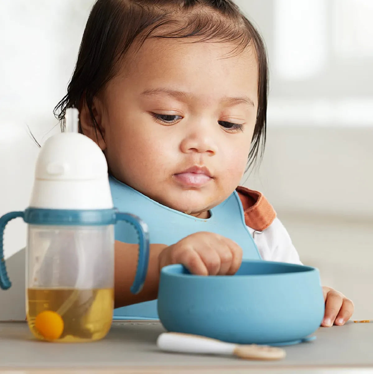 Tazones De Succión Para Bebés De Silicona Antideslizante
