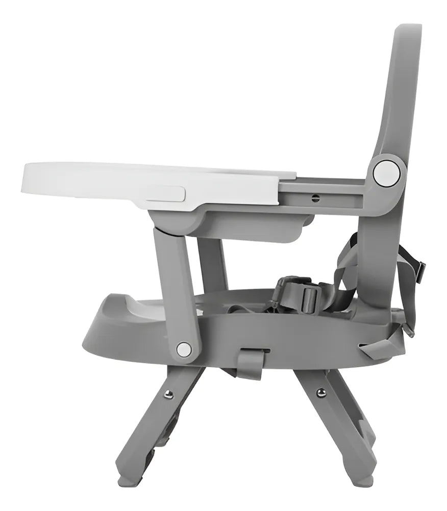 Carestino Silla De Comer Osaka Booster Color Gris