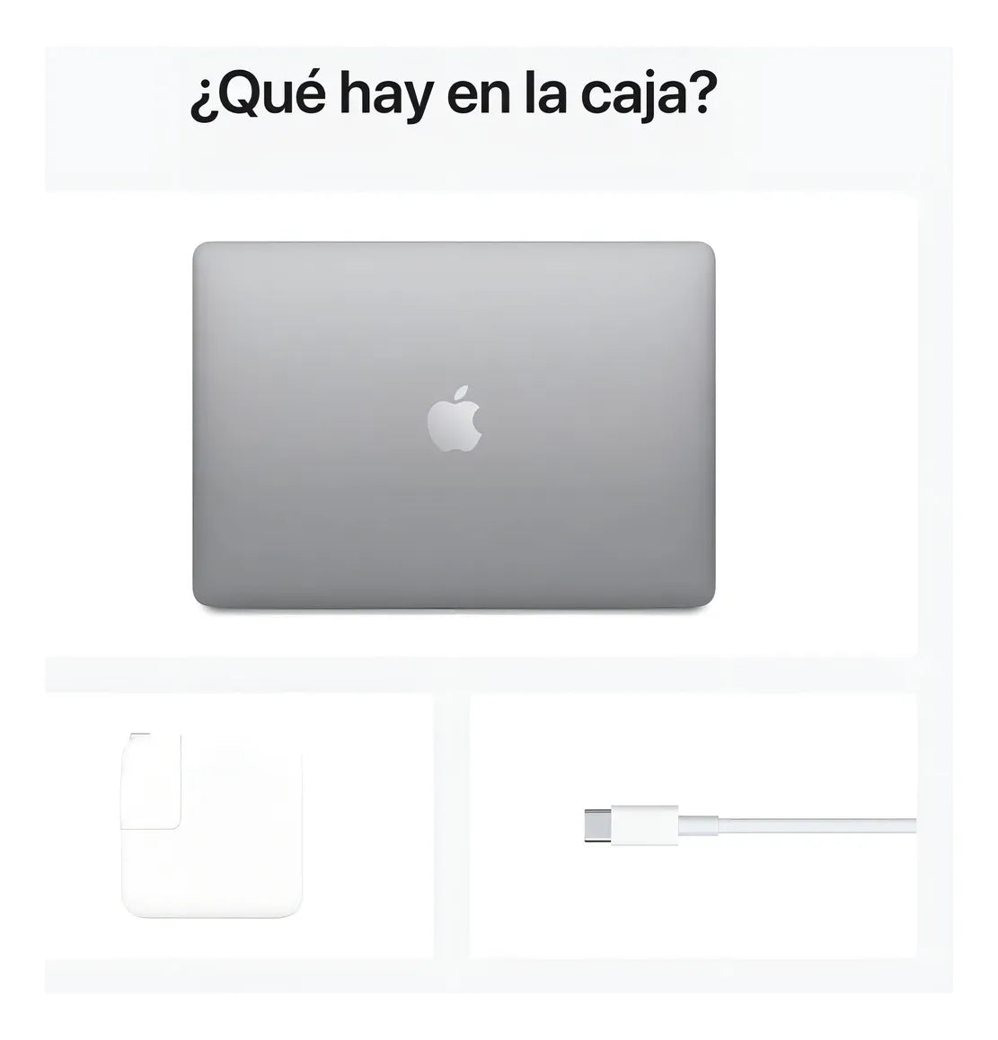 Apple Macbook Air (13 pulgadas, 2020, Chip M1, 256 GB de SSD) - Gris espacial