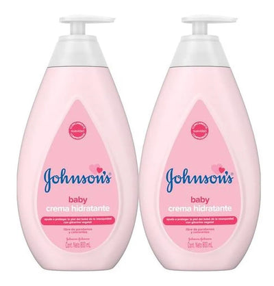 Crema Johnsons Baby Hidratante 2unid X 800ml