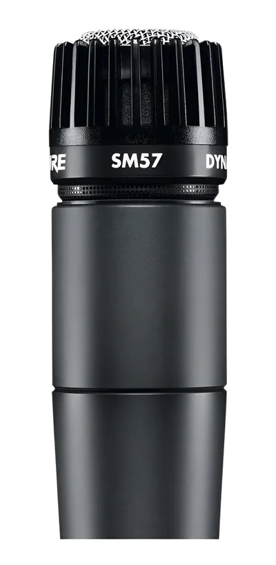 Micrófono Shure SM SM57-LC Dinámico Cardioide color negroS