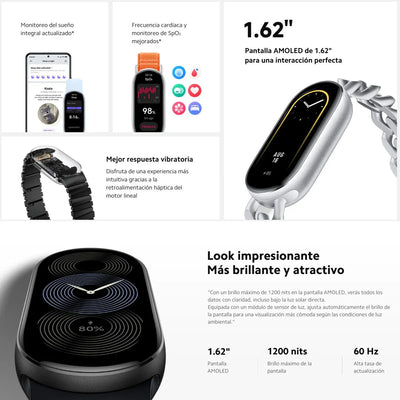 Combo Xiaomi: Smartwatch Smart Band 9 + Buds 6 Active Blanco Sport