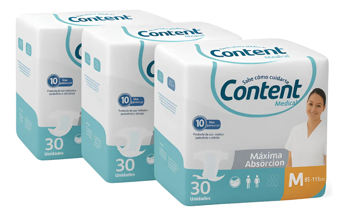 Content Talla M X90 Unidades Mediano