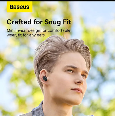 Auriculares Baseus Bowie Ez-10, color negro