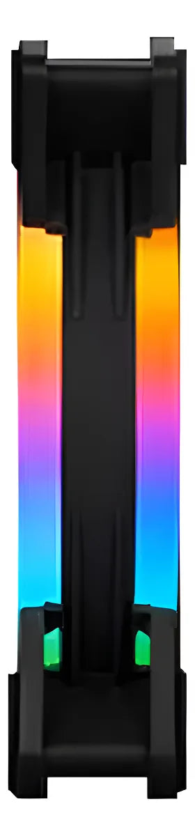 Ventilador Fan Cooler 120mm. Caja Pc Gamer / Luz Led Rainbow