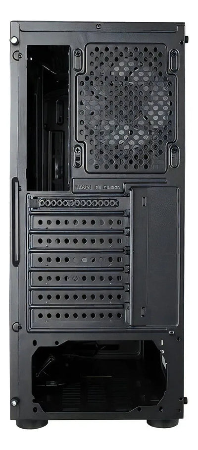 Chasis Gabinete Iceberg Crystal G9 Atx X4 Fans Incluidos Negro