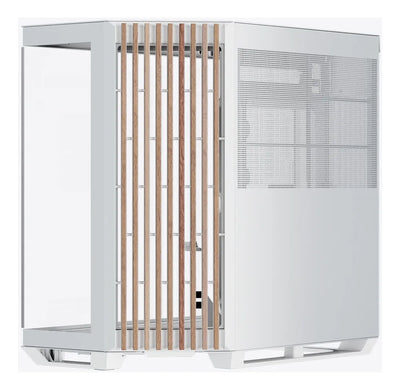 Gabinete Gamer Apnx V1 Blanco Wood V1-w-wt-v1 Alta Gama