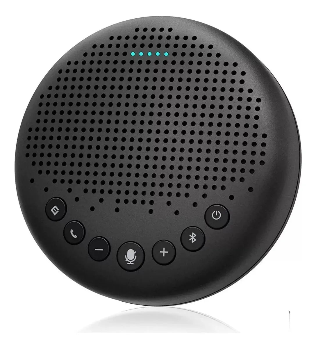 Micrófono De Conferencia Inalámbrico Bluetooth Altavoz Emeet Color Gris
