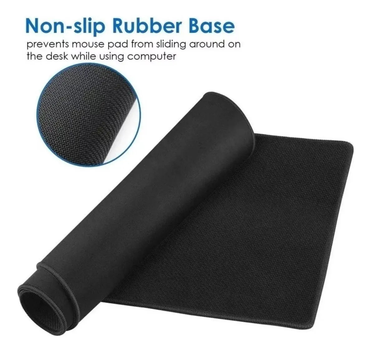 Pad Mouse Gaming Black 80cm X 30cm X 3mm Color Negro