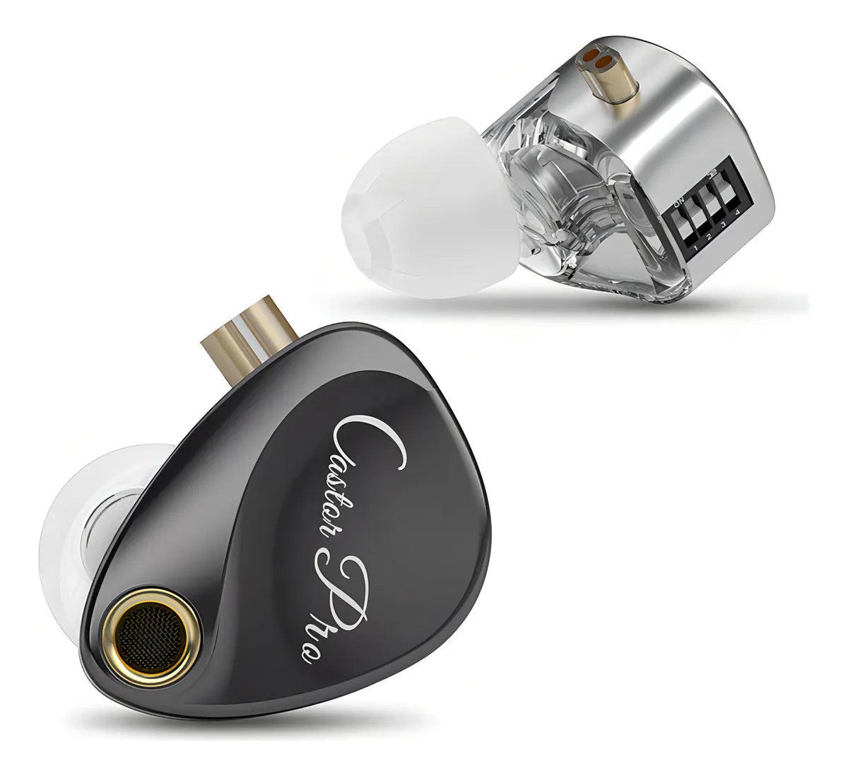 Auriculares KZ CASTOR PRO Bass Version Negro